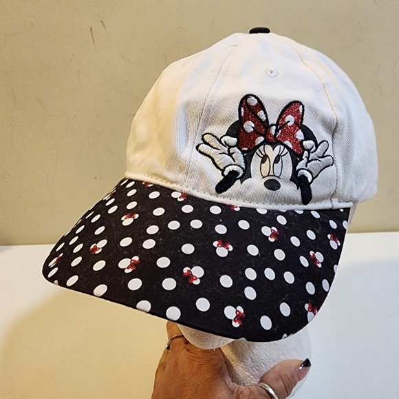 Disney Parks Authentic Minnie Mouse Youth adjustable cap - Picture 1 of 9